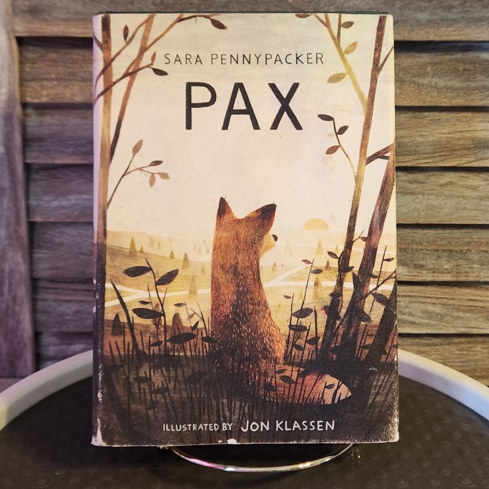 🔥 Pax Hardback Book by Sara Pennypacker Hardcover Book With Dust Jacket